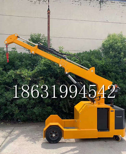 湘阴县车载吊机履带式液压价格出租绞盘小吊机微型提升机车载吊机简易电动行走吊机